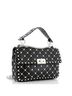 Valentino Garavani 100% Leather Black Rockstud Spike Flap Bag Quilted Leather Medium One size - photo 3