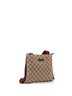Gucci 100% Canvas Plain Brown Web Strap Zip Messenger Bag GG Canvas Small One size - photo 3