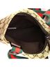 Gucci 100% Canvas Plain Brown Web Strap Zip Messenger Bag GG Canvas Small One size - photo 5