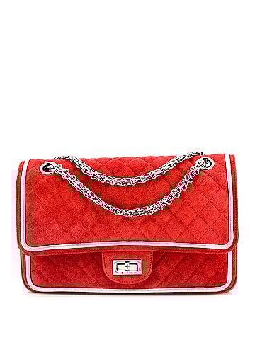 Chanel Reissue 2.55 Flap Bag Quilted Suede 225 (view 1)