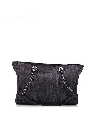 Chanel Deauville Tote Denim Small (view 2)