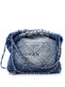 Chanel 100% Denim Blue 22 Chain Hobo Quilted Denim Small One size - photo 1