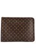 Louis Vuitton 100% Coatead Canvas Brown Poche Documents Monogram Canvas One size - photo 1