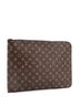 Louis Vuitton 100% Coatead Canvas Brown Poche Documents Monogram Canvas One size - photo 3