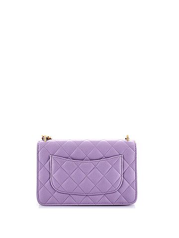 Chanel Sweet Heart Wallet on Chain Quilted Caviar (view 2)