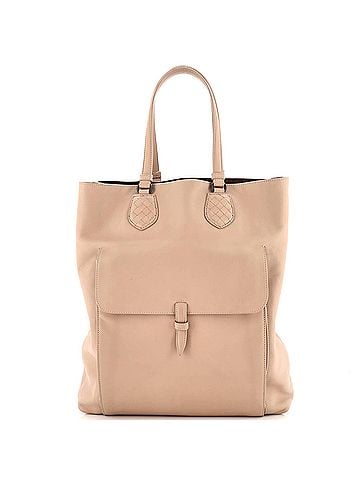 Bottega Veneta Front Pocket Tote Leather Medium (view 1)