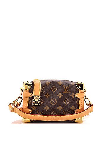 Louis Vuitton Side Trunk Handbag Monogram Canvas PM (view 1)