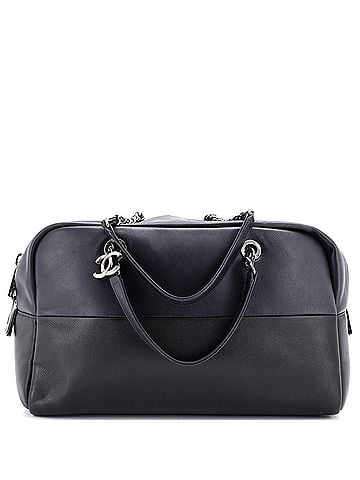 Chanel Duo Bowling Bag Leather Medium (view 1)