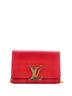 Louis Vuitton 100% Leather Red Chain Louise Clutch Leather GM One size - photo 1