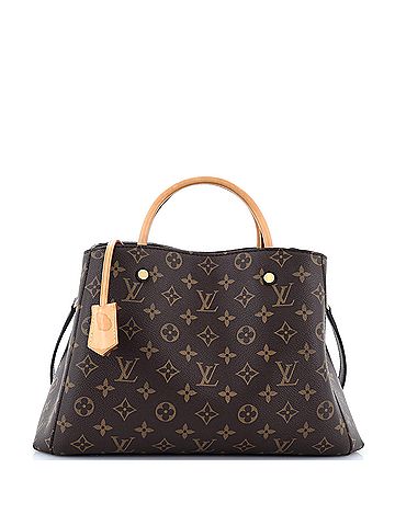 Louis Vuitton Montaigne Handbag Monogram Canvas MM (view 1)