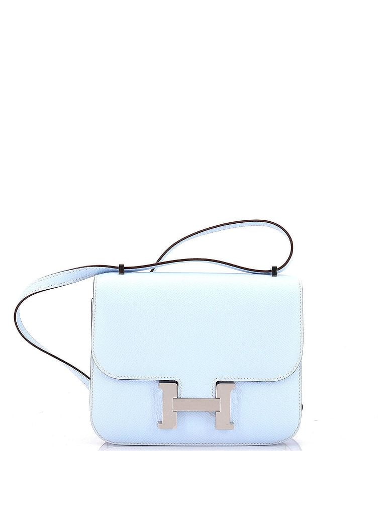 Hermès 100% Leather Blue Constance Bag Epsom 18 One size - photo 1