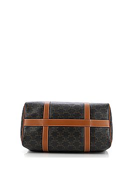 Céline Boston Bag Triomphe Coated Canvas Medium (view 2)