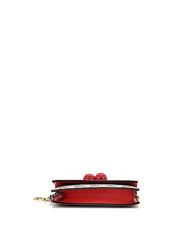 Gucci Cherries Wallet on Chain GG Coated Canvas Mini (view 2)
