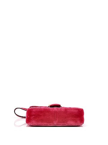 Gucci GG Marmont Flap Bag Matelasse Velvet Mini (view 2)