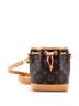 Louis Vuitton 100% Coatead Canvas Brown Noe NM Handbag Monogram Canvas Nano One size - photo 1