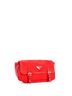 Prada 100% Fabric Red Buckle Flap Crossbody Bag Tessuto with Saffiano Leather One size - photo 3
