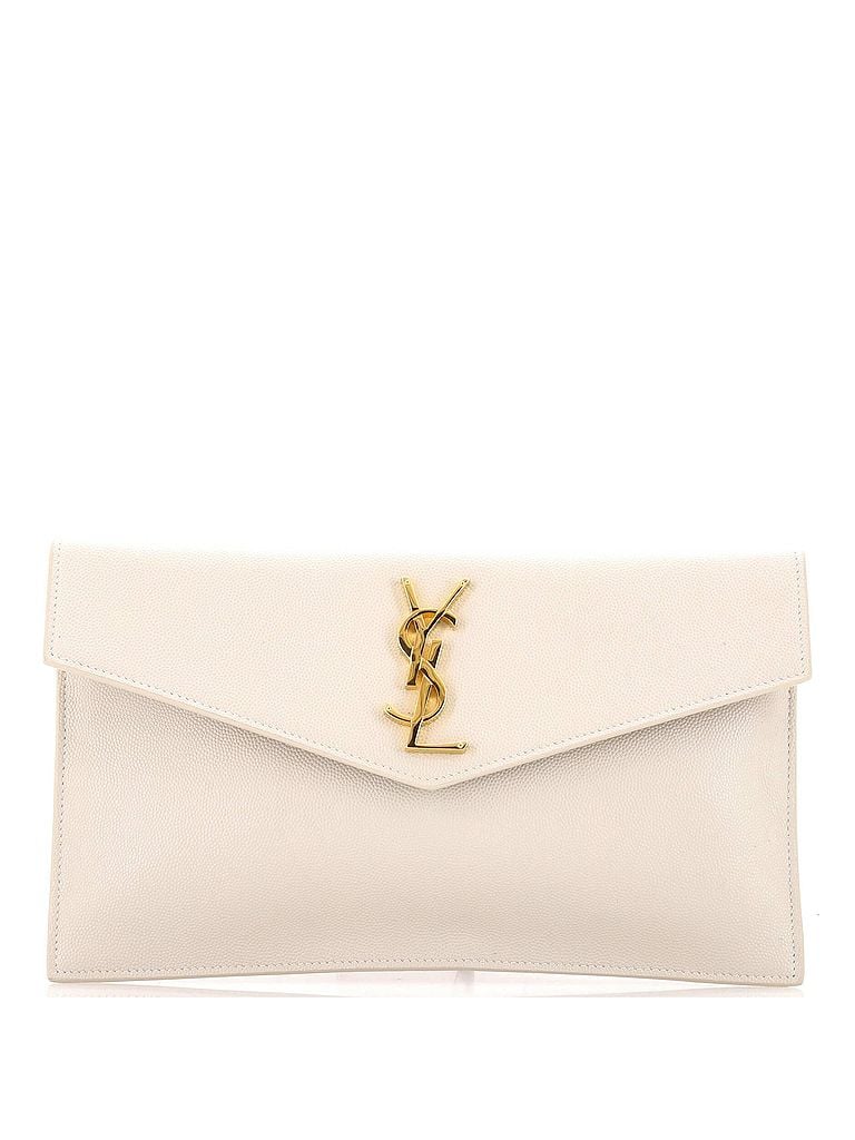 Saint Laurent 100% Leather Tan Uptown Pouch Leather One size - photo 1
