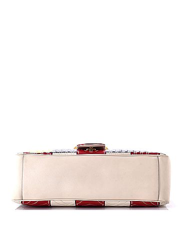 Gucci GG Marmont Flap Bag Trompe L'Oeil Matelasse Leather Maxi (view 2)