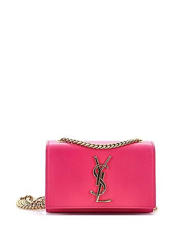 Saint Laurent Classic Monogram Crossbody Bag Grainy Leather Small (view 1)
