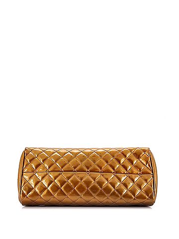 Chanel Just Mademoiselle Degrade Bag Quilted Patent Medium (view 2)