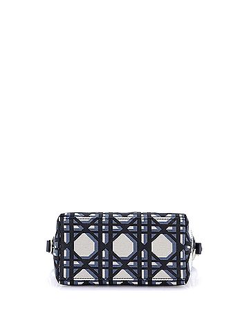 Christian Dior DiorTravel Nomad Pouch Macrocannage Canvas Small (view 2)