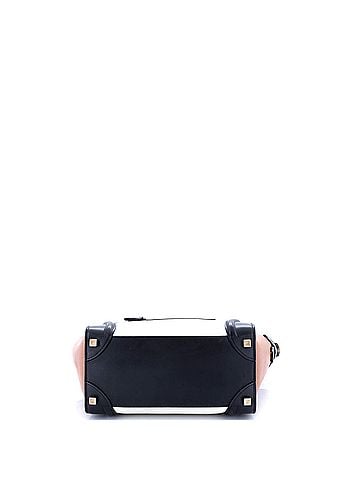 Céline Tricolor Luggage Bag Leather Micro (view 2)