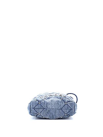 Chanel 22 Chain Hobo Quilted Studded Denim Mini (view 2)