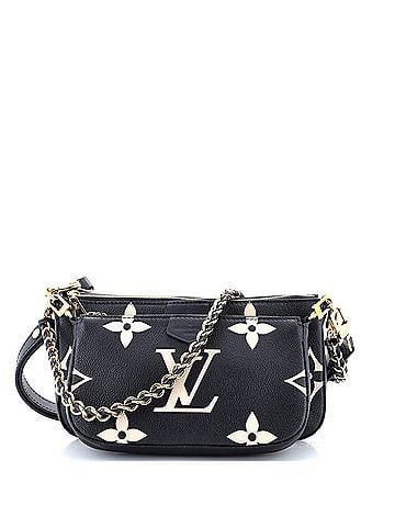 Louis Vuitton Multi Pochette Accessoires Bicolor Monogram Empreinte Giant (view 1)