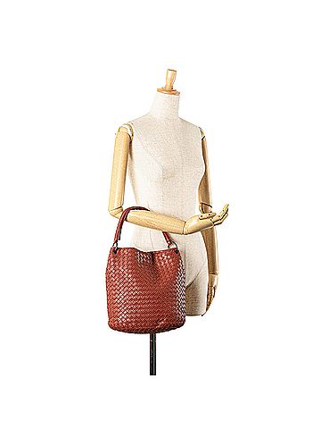 Bottega Veneta Nappa Intrecciato Bucket Bag (view 2)