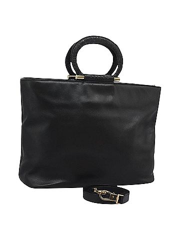 Céline Black Leather Handbag (view 1)