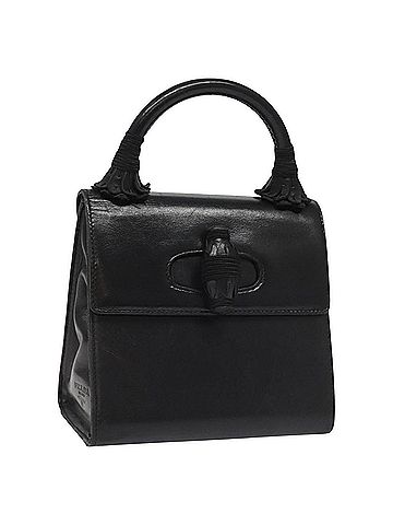 Prada Black Leather Handbag (view 1)