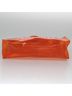 Hermès 100% Vinyl Solid Orange Orange Vinyl Handbag One size - photo 6