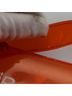 Hermès 100% Vinyl Solid Orange Orange Vinyl Handbag One size - photo 7