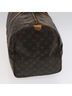 Louis Vuitton 100% Canvas Solid Black Keepall 50 Black Canvas Travel Bag One size - photo 2