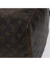 Louis Vuitton 100% Canvas Solid Black Keepall 50 Black Canvas Travel Bag One size - photo 6