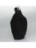 Gucci 100% Canvas Solid Black Black Canvas Handbag One size - photo 4