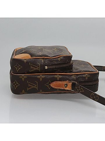 Louis Vuitton Amazon Brown Canvas Shoulder Bag (view 2)