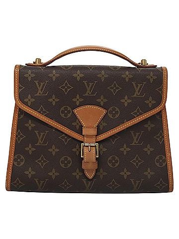 Louis Vuitton Bel Air Brown Canvas Briefcase Bag (view 1)