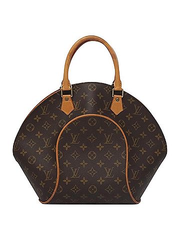 Louis Vuitton Ellipse Brown Canvas Handbag (view 1)
