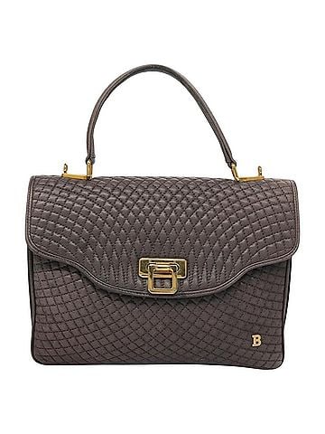 Bally Brown Leather Handbag (view 1)