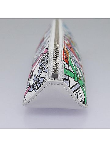 Louis Vuitton Trousse Elizabeth White Leather Wallet (view 2)