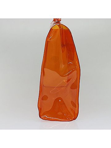 Hermès Kelly 40 Orange Vinyl Tote Bag (view 2)