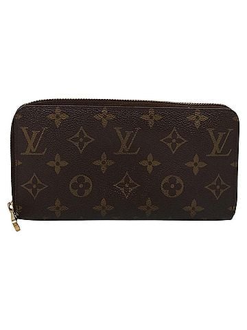 Louis Vuitton Zippy Wallet Brown Canvas Wallet (view 1)