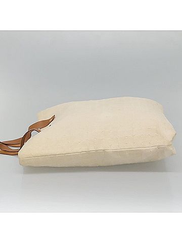 Hermès Ahmedabad Beige Canvas Tote Bag (view 2)