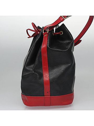 Louis Vuitton Noe Black Leather Shoulder Bag (view 2)