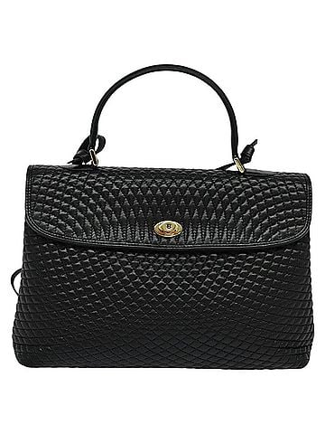 Bally Black Leather Handbag (view 1)