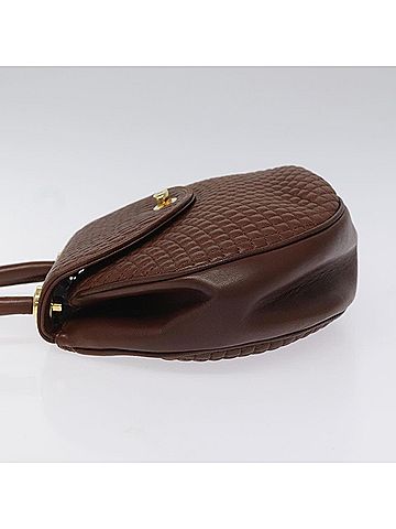 Bally Brown Leather Handbag (view 2)