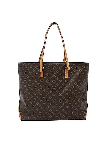 Louis Vuitton Cabas Alto Brown Canvas Tote Bag (view 1)