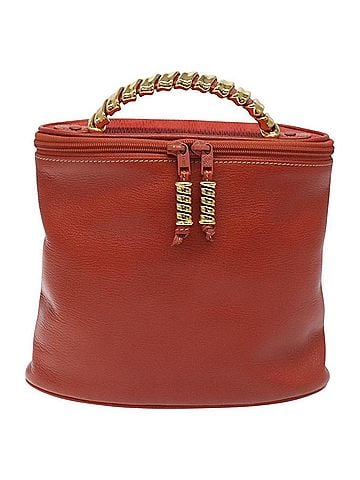 Loewe Velazquez Red Leather Handbag (view 1)