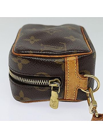 Louis Vuitton Wapity Brown Canvas Clutch Bag (view 2)